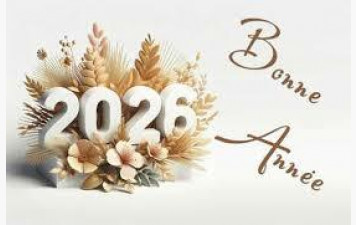 Bonne année 2026